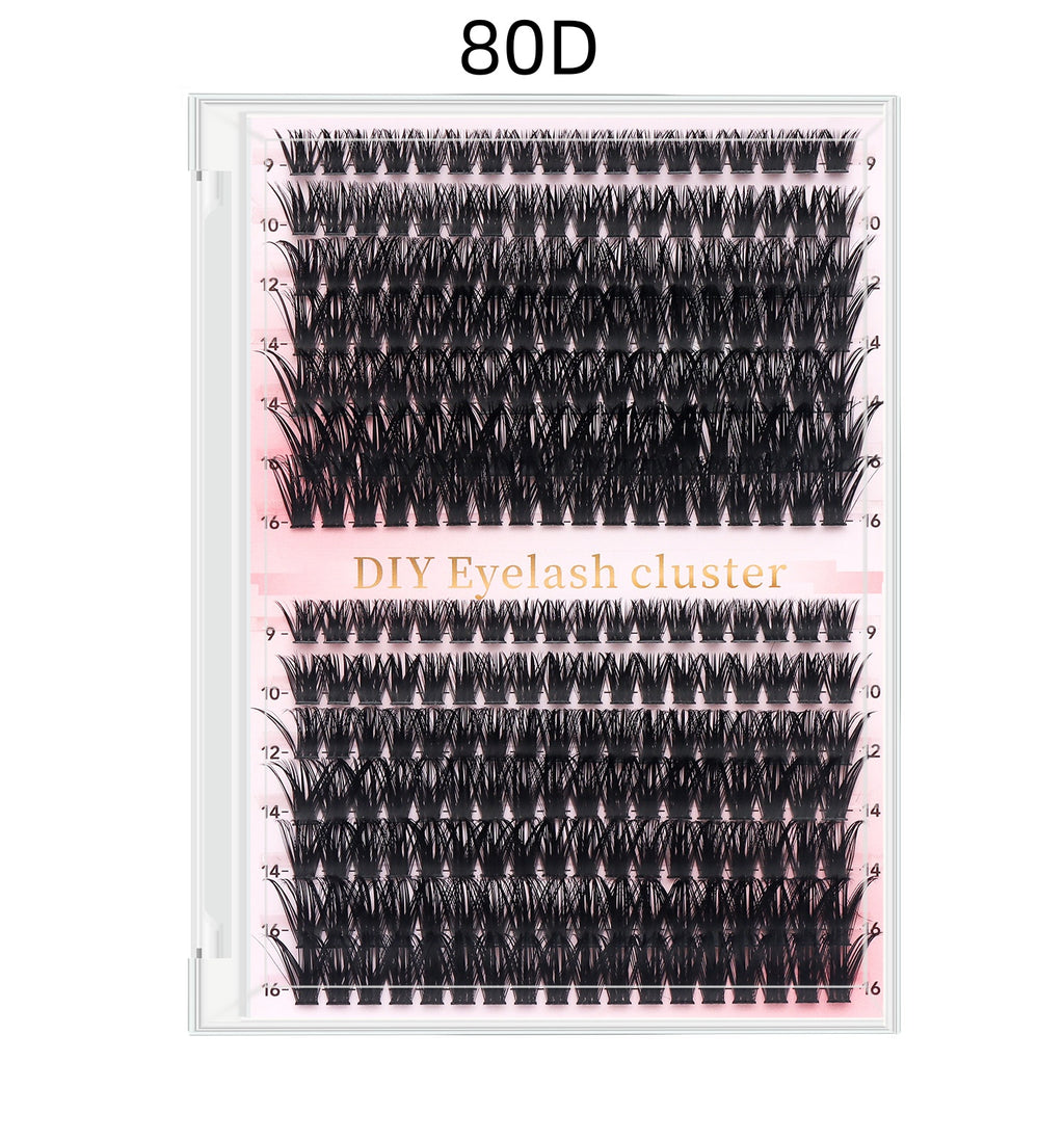DIY Wimpern Extensions Kit – 280er Cluster – Ansicht 2