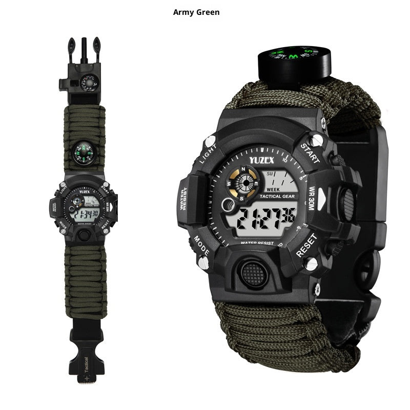Multifunktionale Outdoor-Survival-Uhr – Ansicht 2