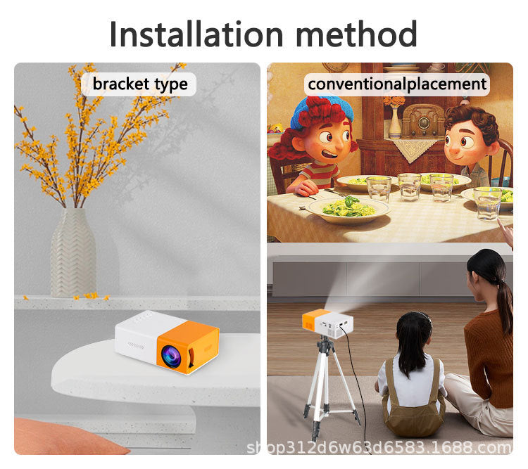 Mini HD Heimprojektor YG300