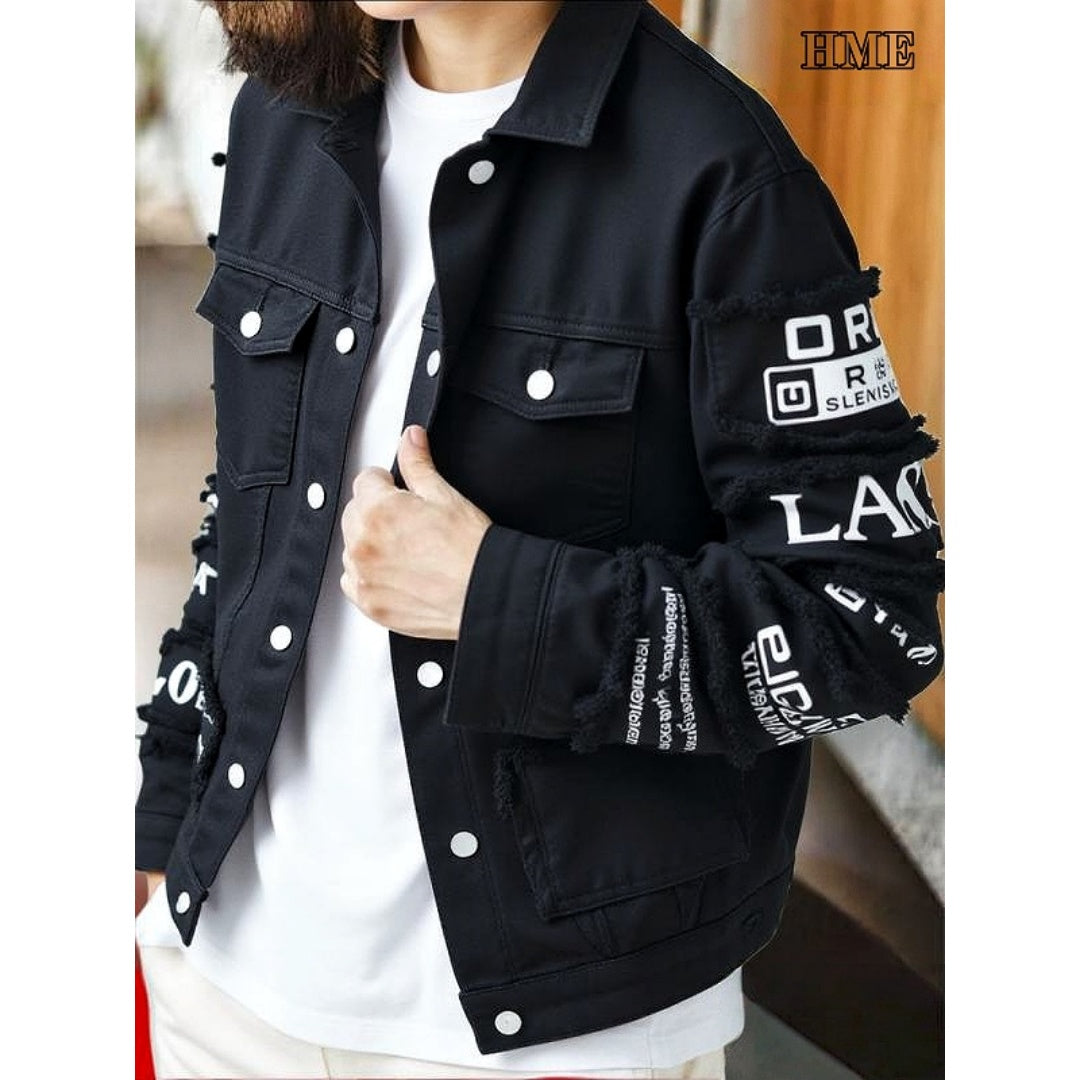 Lockere Jeansjacke im Korea-Stil für Herren – Y045S – Ansicht 5