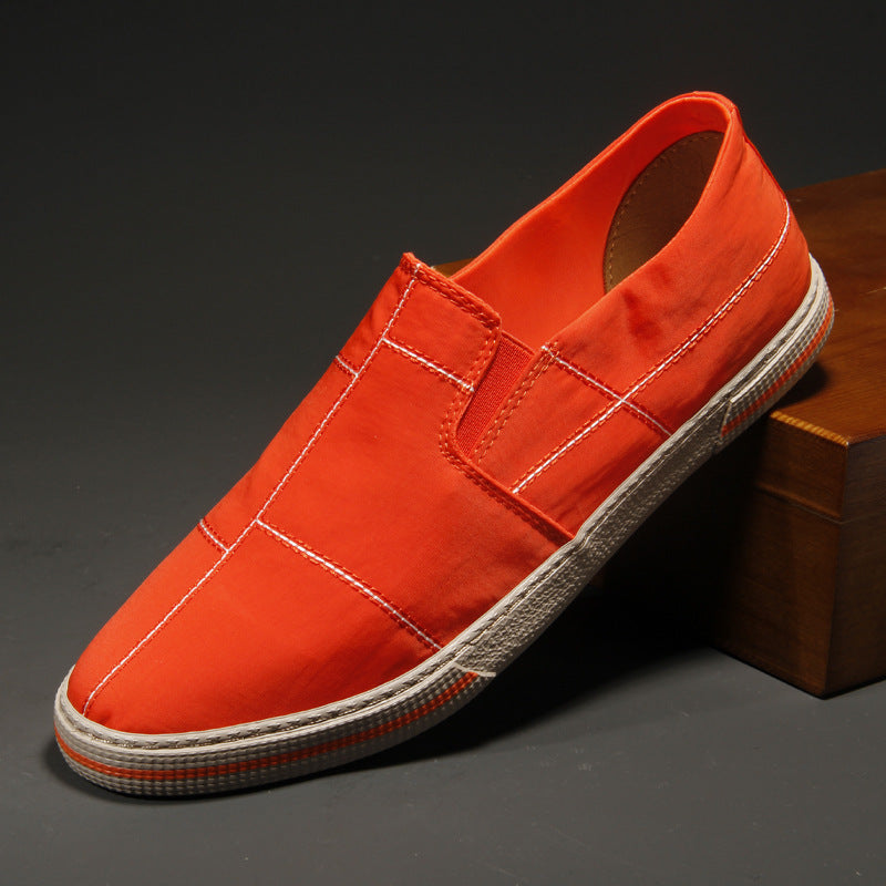 Herren Slip-on Canvas Schuhe – Bild 5 | LuxeStyle