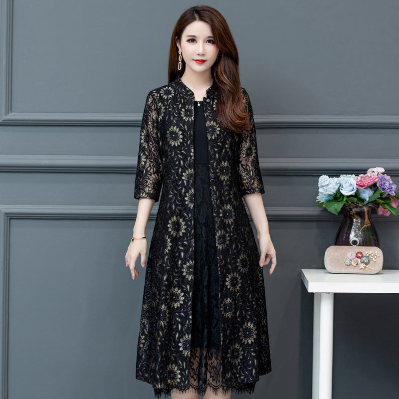 Leichte Jacke mit Druckmuster