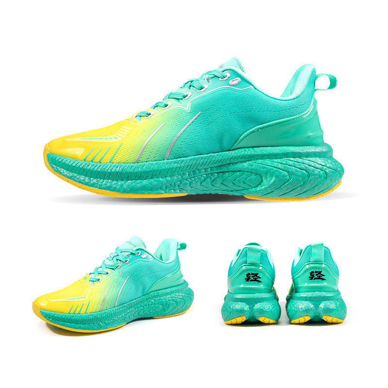 Popcorn Laufschuhe mit dicker Sohle