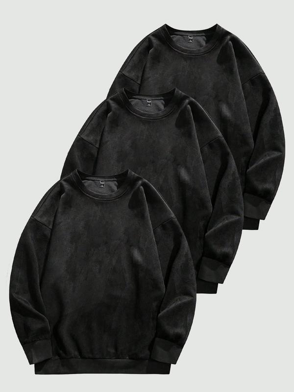 Suede-Sweatshirt für Herren