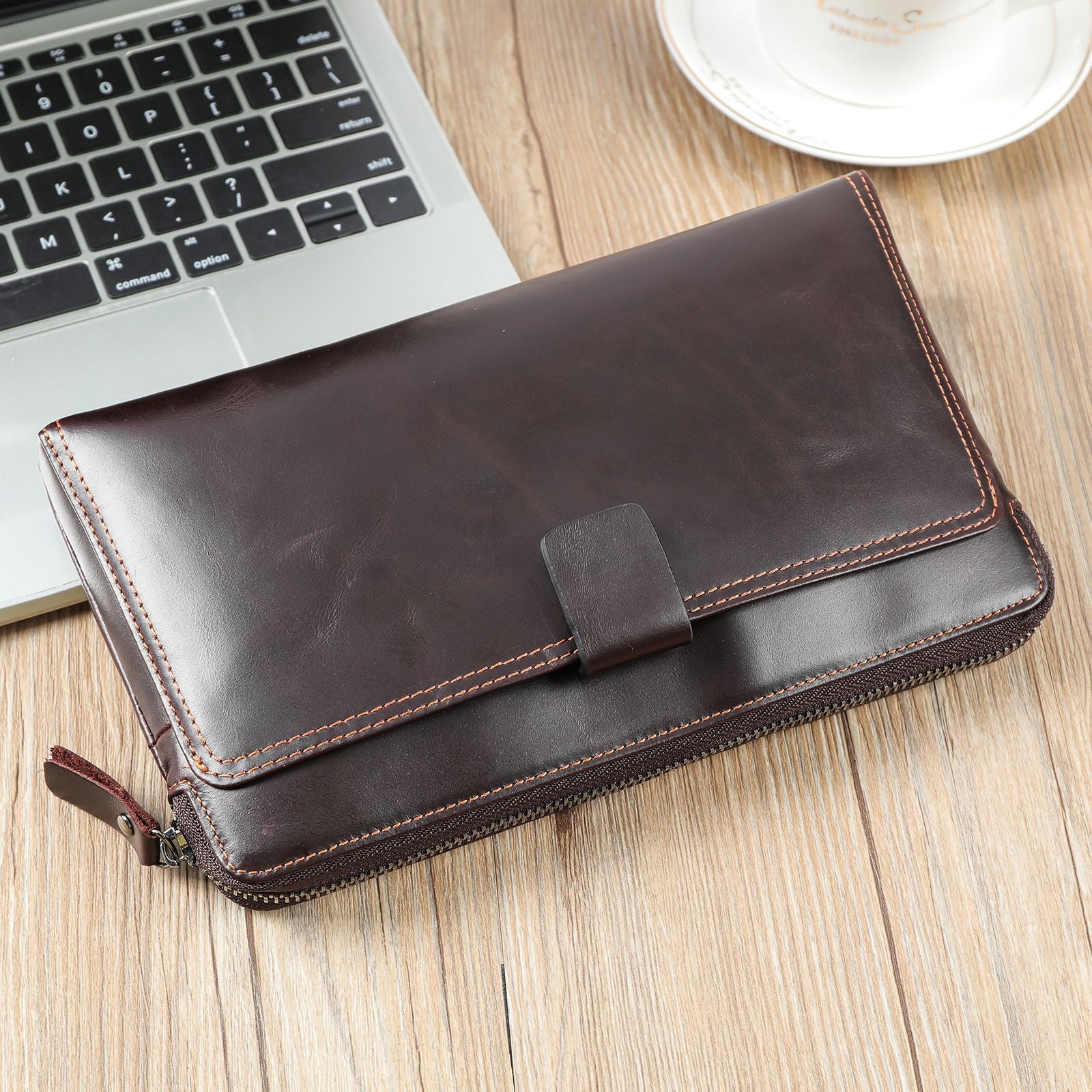 Herren Leder Brieftasche