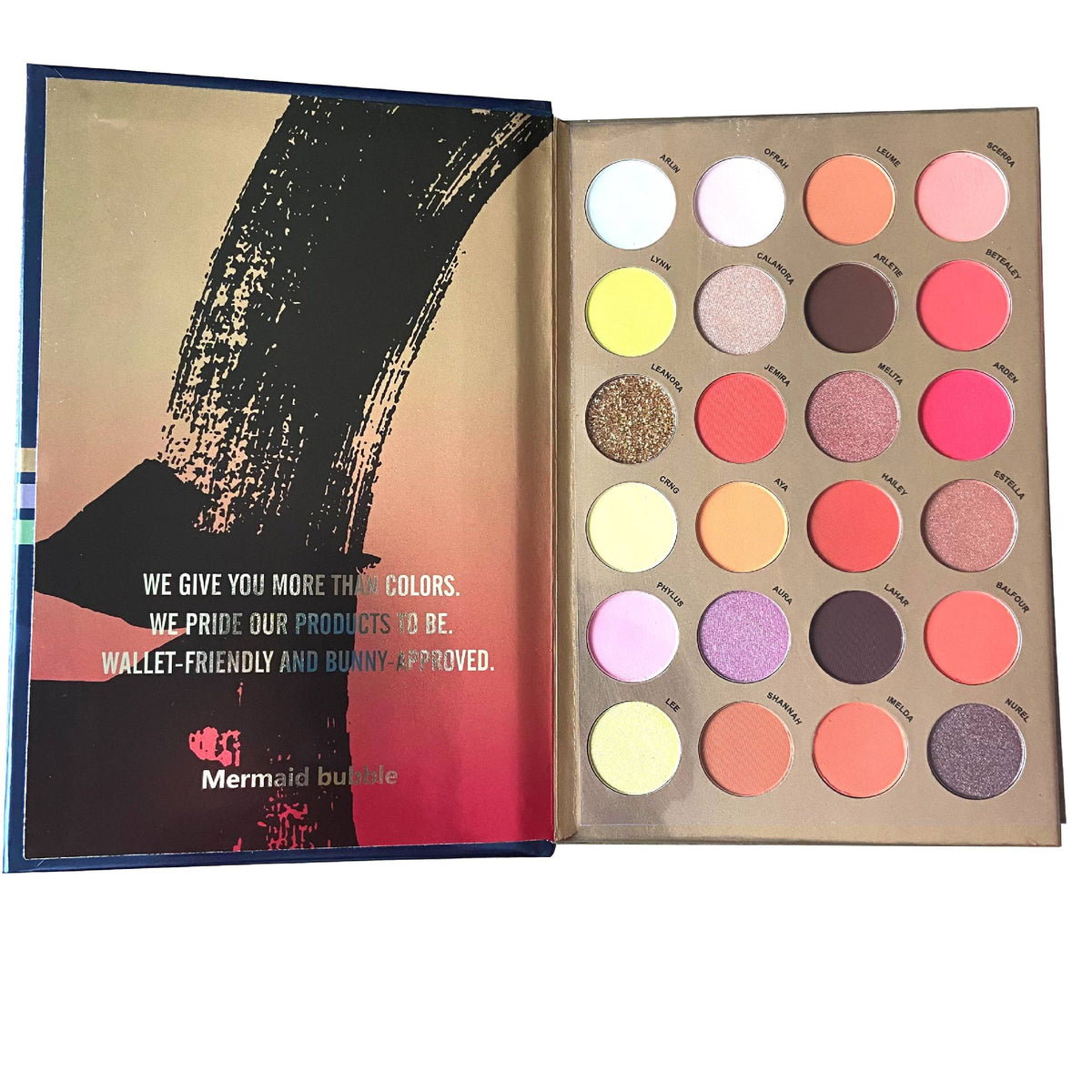Wasserdichte Glitzer-Matte Lidschatten-Palette – Bild 7 | LuxeStyle