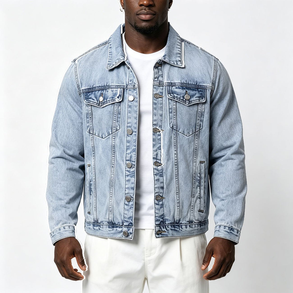 Einfache Denimjacke