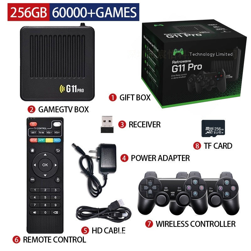 G11 PRO Dual System TV & Retro-Konsole – Ansicht 4