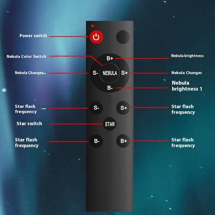 USB Weltraum Kapsel Sternenprojektor
