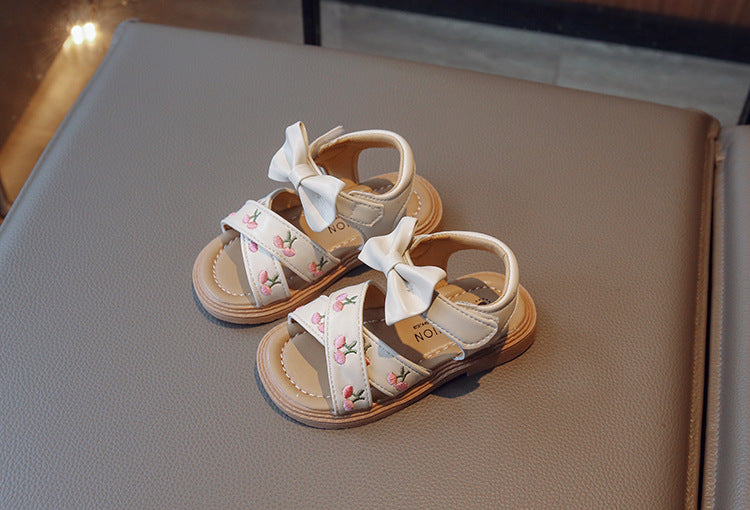 Prinzessinnenschuhe mit weicher Sohle und besticktem Obermaterial