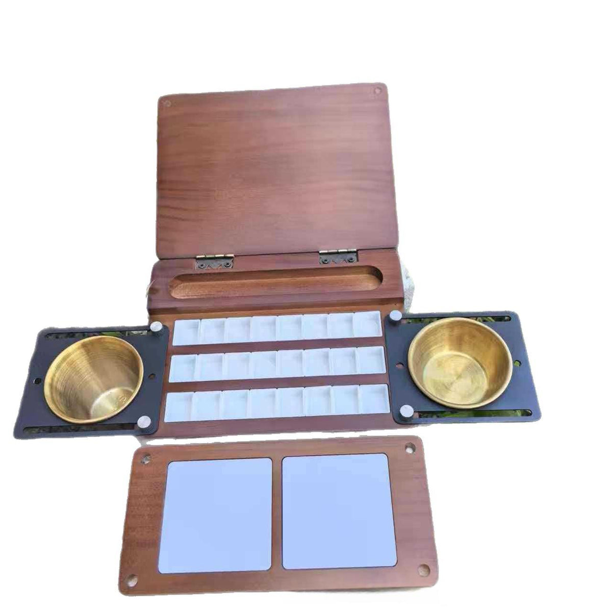 Tragbares 24-Näpfchen-Aquarellfarben-Set | LuxeStyle