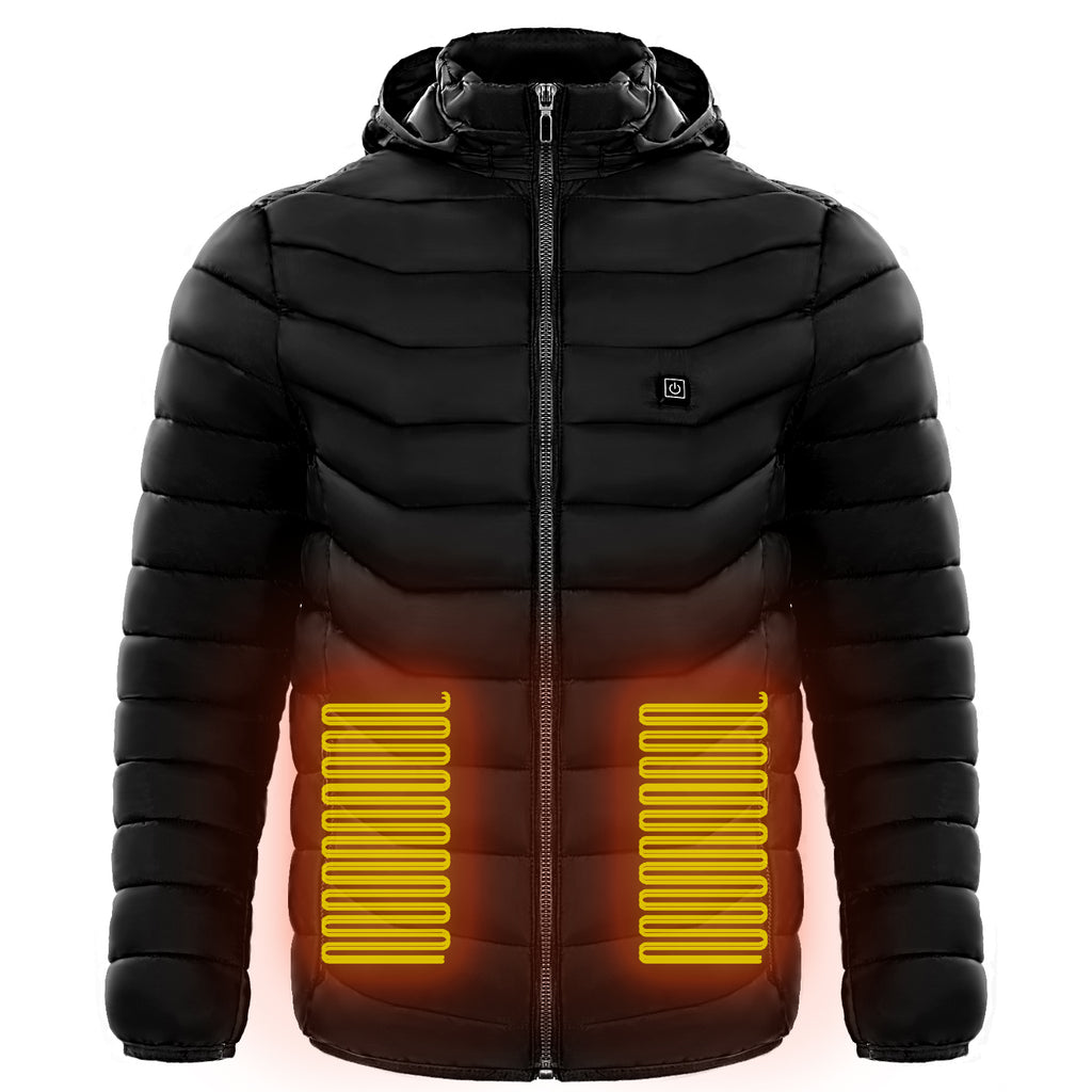 Heizjacke Herren mit 9 Heizzonen – ideal für Skifahren