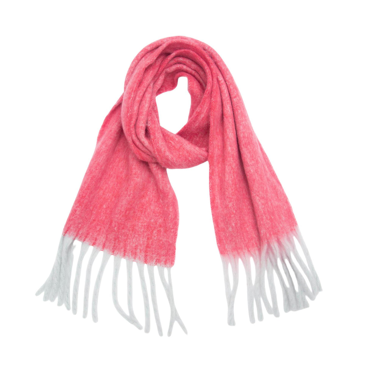 Schal mit dicken Tassel-Clip-Blumen – Bild 4 | LuxeStyle