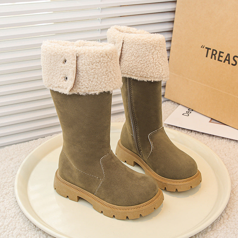 Kinder Winterstiefel mit Fleece-Auskleidung – Bild 6 | LuxeStyle