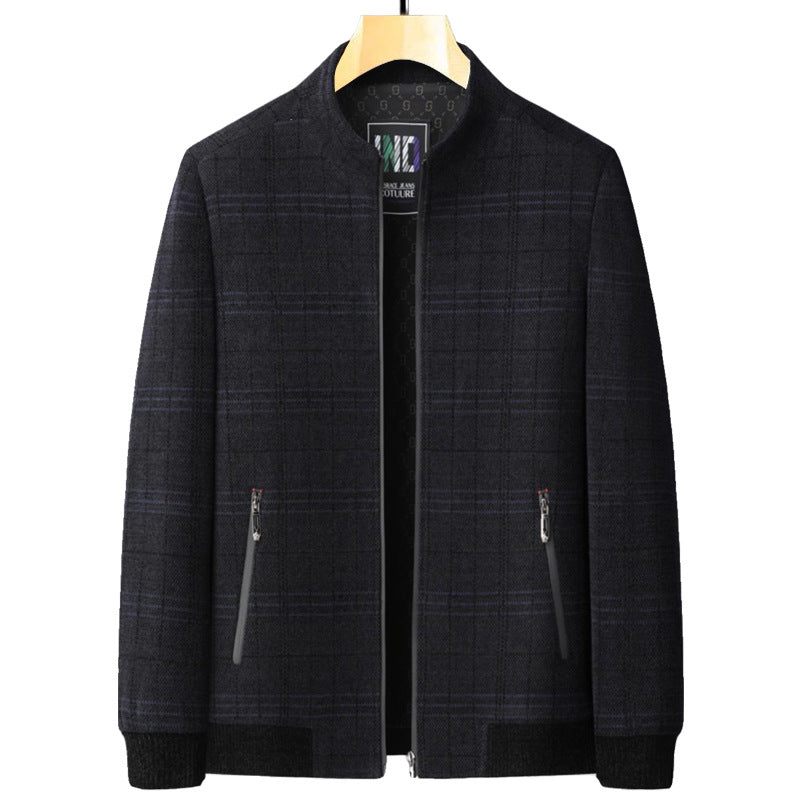 Herren Freizeitjacke mit Stehkragen