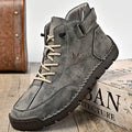 Herren Leder-Sneaker mit Handnaht – Bild 9 | LuxeStyle