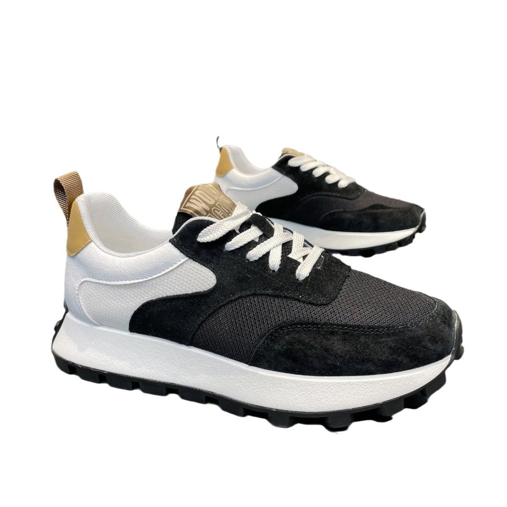Sportliche Freizeit-Sneaker mit Farbakzenten | LuxeStyle
