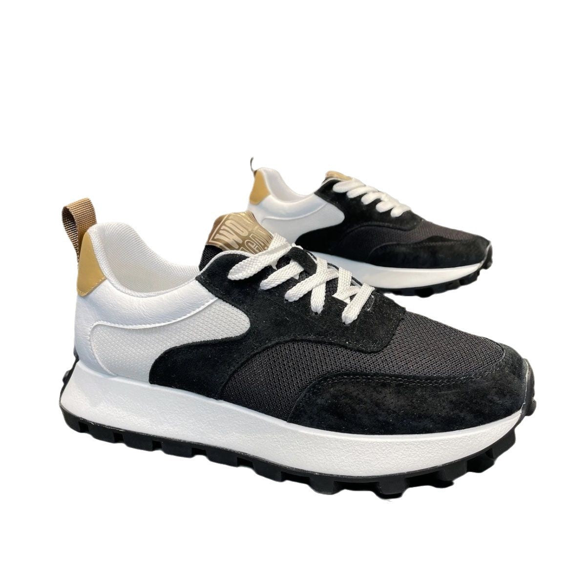 Sportliche Freizeit-Sneaker mit Farbakzenten | LuxeStyle