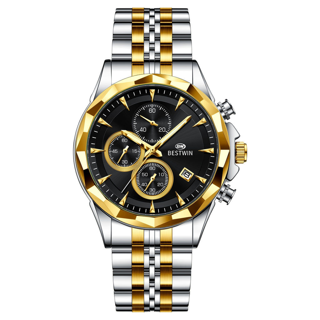 Personalisierte leuchtende Sechs-Hand-Uhr für Herren – Bild 19 | LuxeStyle