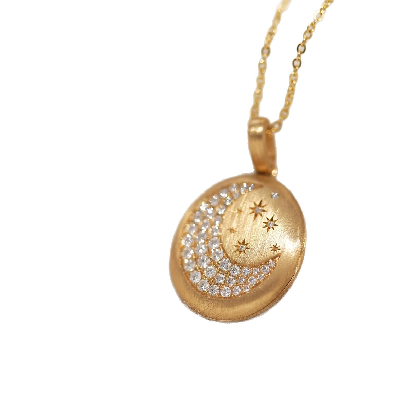 Mond & Stern Medaillon-Halskette