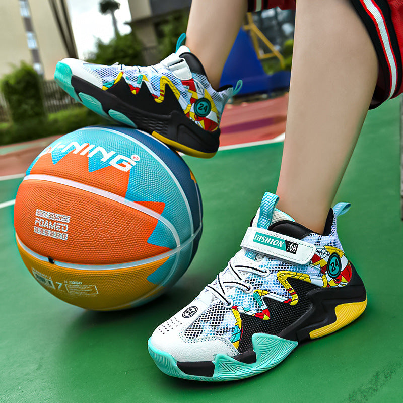 Atmungsaktive Basketball-Schuhe für Jungen
