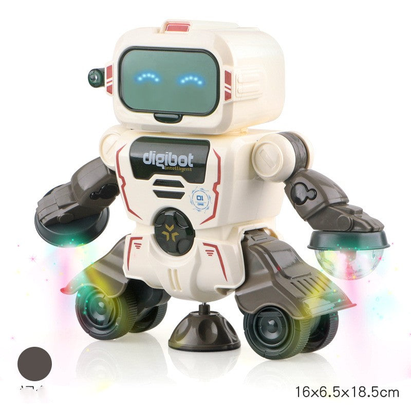 Tanzender Roboter mit Licht und Musik