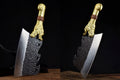 Drachenknochen-Hackmesser – Gold Edition | LuxeStyle