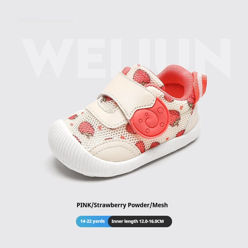 Kleinkinder-Schuhe mit weicher Anti-Rutsch-Sohle