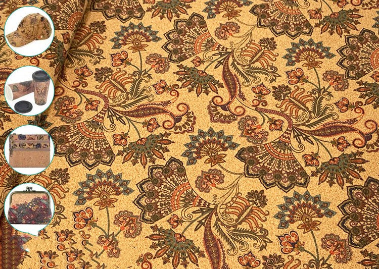 Korkleder «Floral» – Bild 2 | LuxeStyle