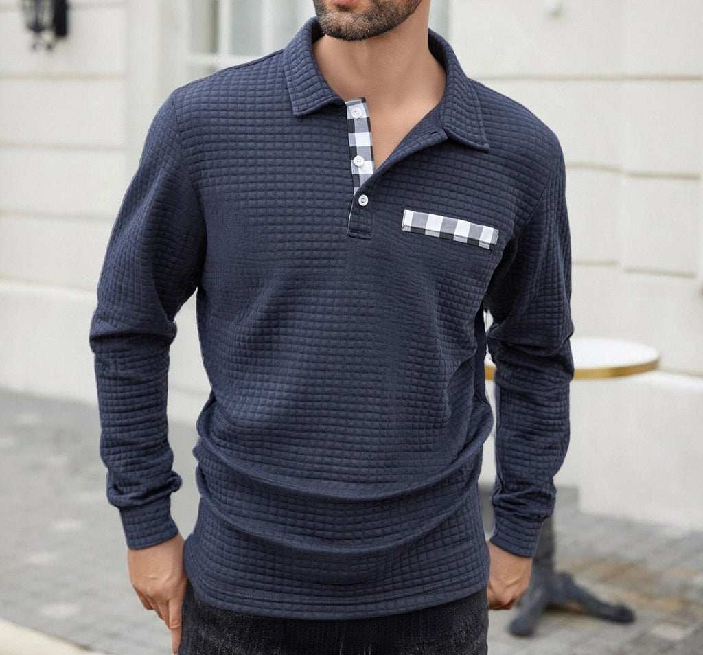 Polo Langarm-Button-Down-Shirt – Bild 3 | LuxeStyle