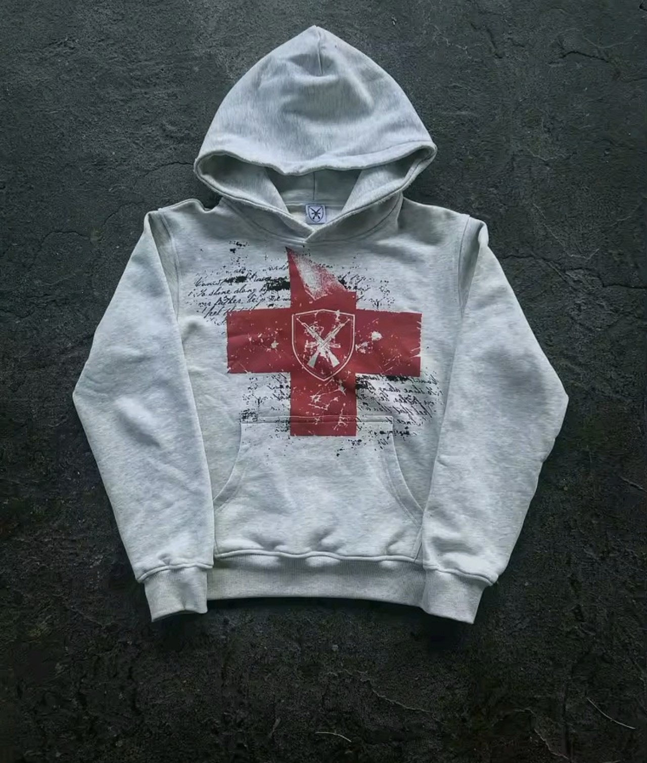 Sassy Distressed Hoodie