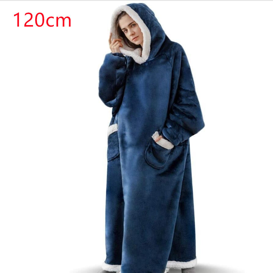 XXL Hoodie-Decke mit Taschen für Sie & Ihn