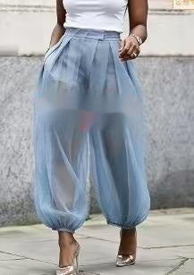 Semi-transparente Mesh-Haremshose