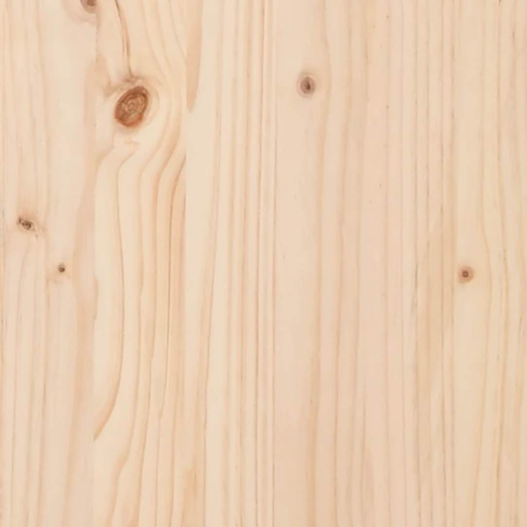 Tischplatte Ø30x2.5 cm aus massivem Kiefernholz