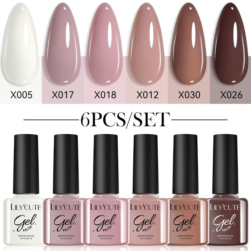 LuxeStyle UV Nagellack Set – Glitzer & Uni-Farben – Bild 9 – LuxeStyle Schweiz