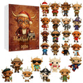 3D Highland Cow Adventskalender | LuxeStyle