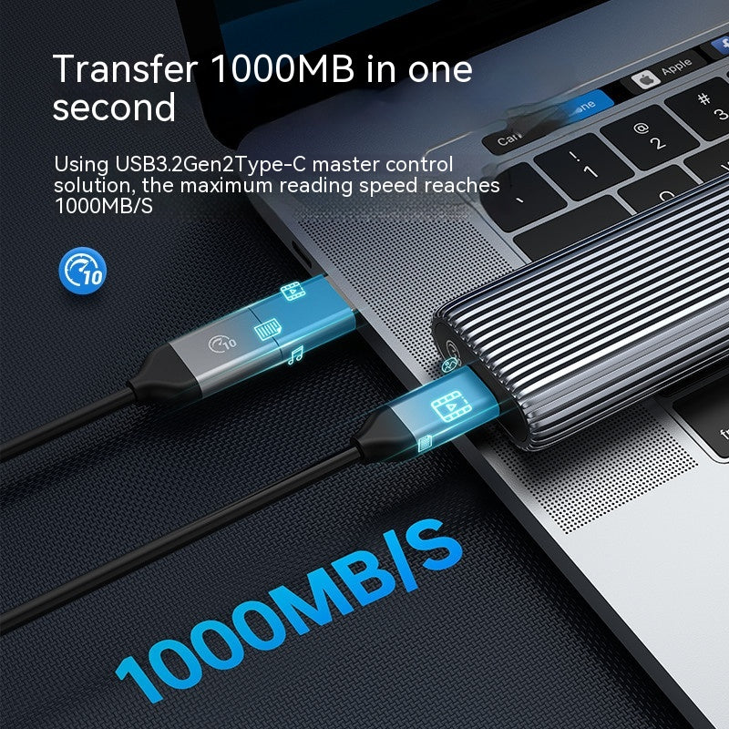 M.2 SSD Gehäuse extern