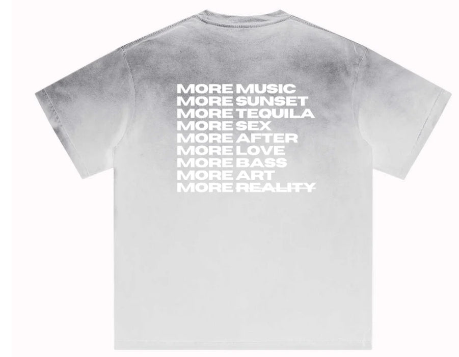 Coton-T-Shirt mit Wachsdruck-Muster