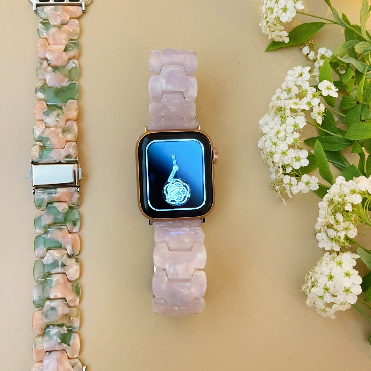 Modernes Resin-Armband für Apple Watch | LuxeStyle