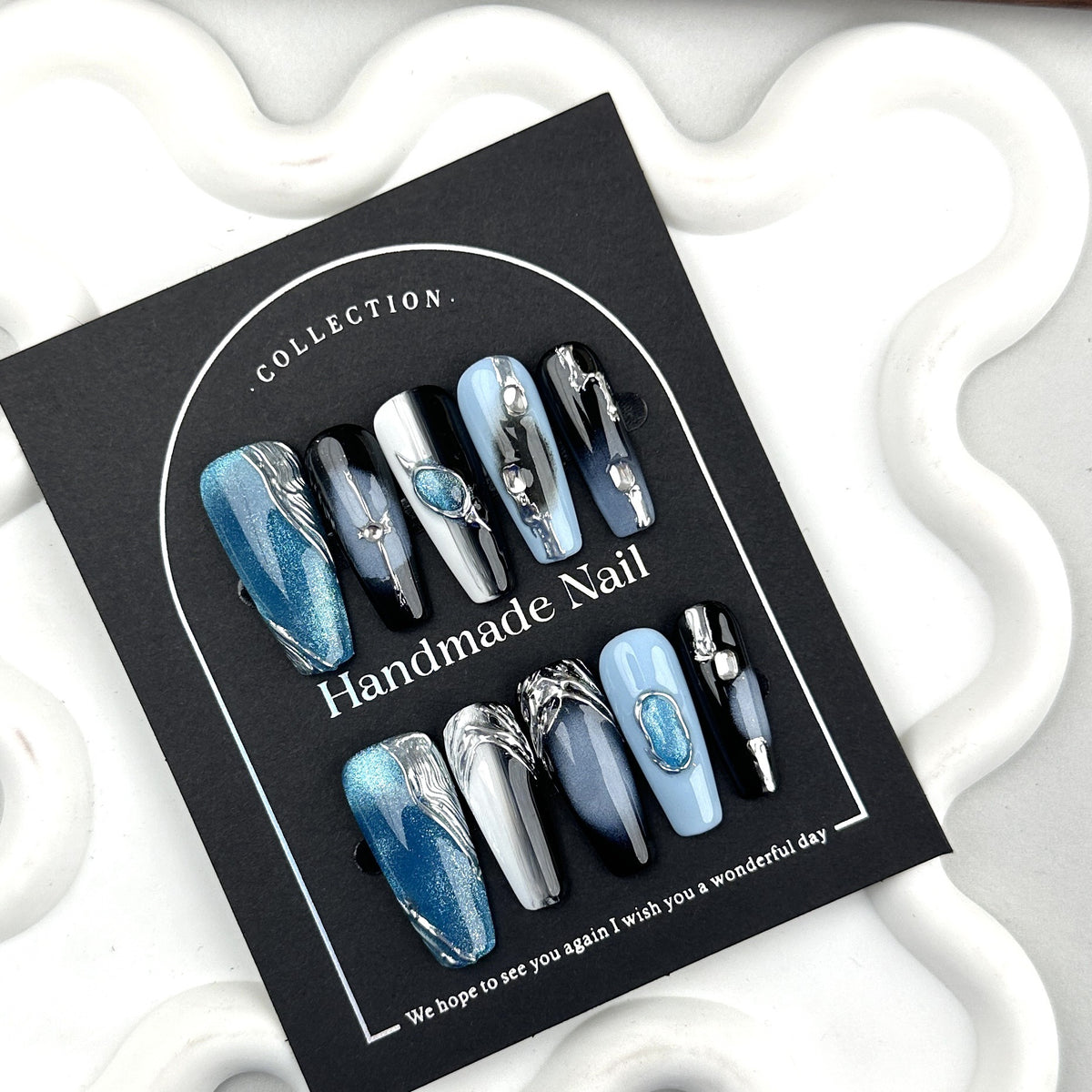 Metal Punk Hot Girl All-Match Nagelsticker – Bild 3 | LuxeStyle