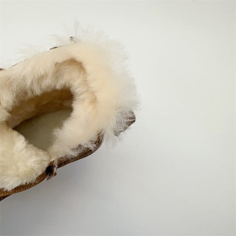 Kinder Winterstiefel mit Fell