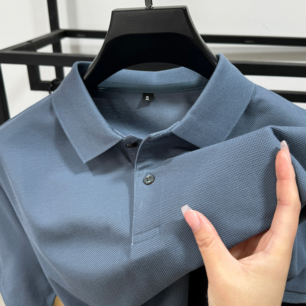 Herren Polo-Shirt Kurzarm – Loose Fit – Ansicht 2