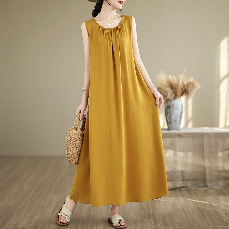Florales Strandkleid für den Sommer