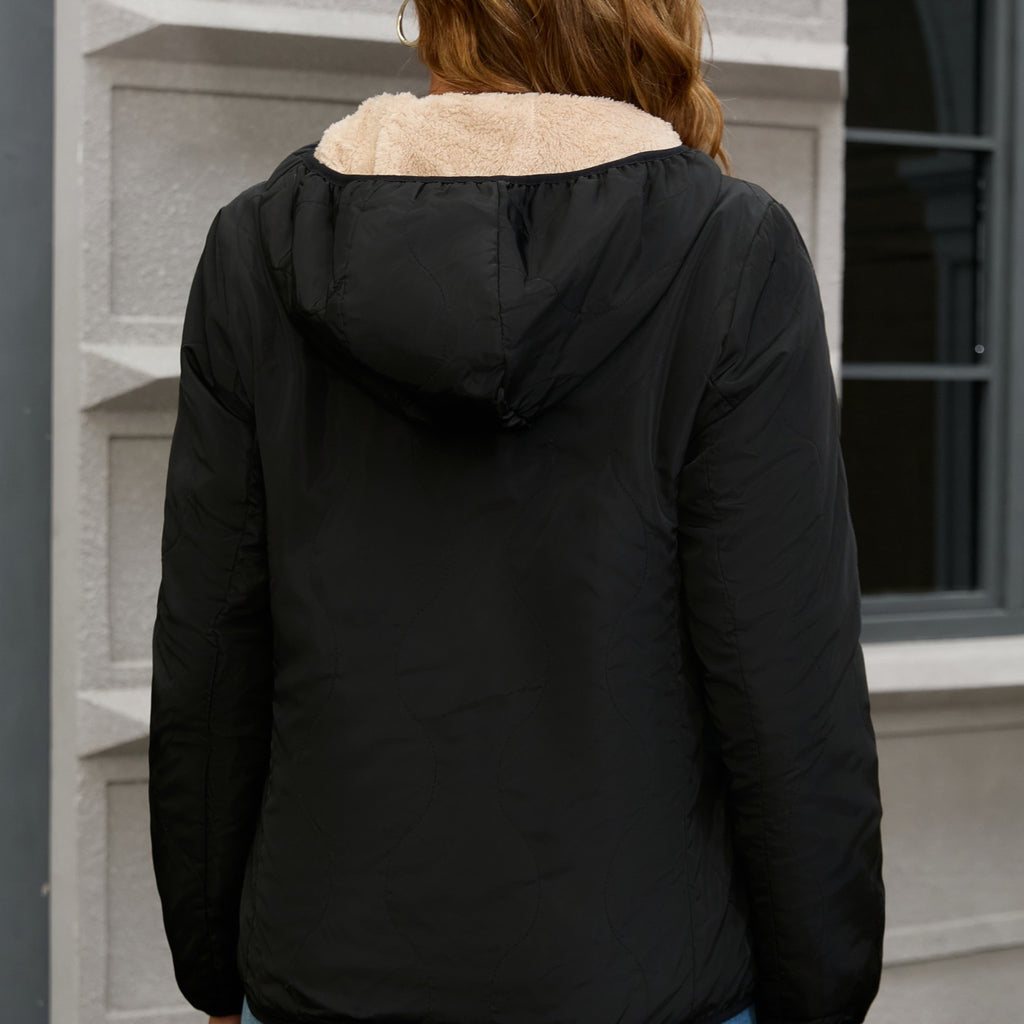 Corduroy-Hemd mit Kapuze – Bild 3 | LuxeStyle