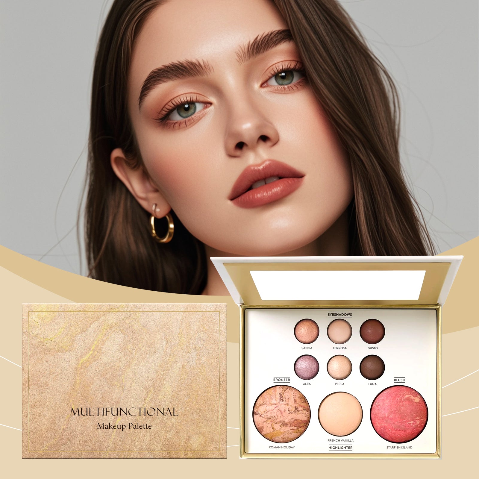 Gilded Mixed Make-up Palette – Ansicht 5