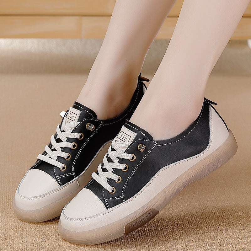Slip-On Pumps mit flachem Absatz