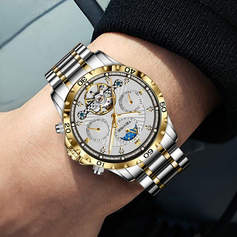 Männliche Business-Uhr mit Tourbillon
