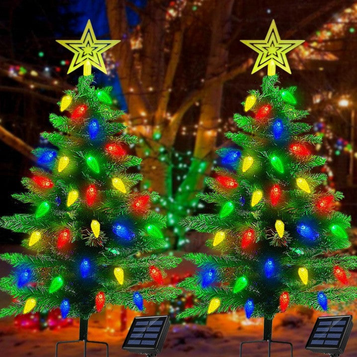 Solarer Weihnachtsbaum für Garten – Bild 7 | LuxeStyle