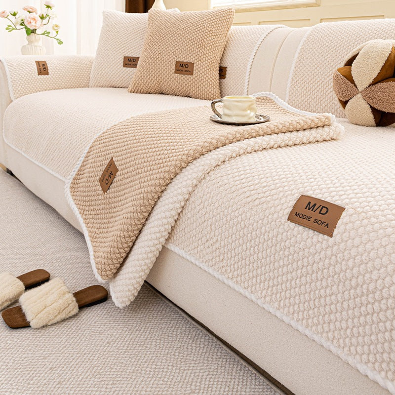 Sitzkissenbezug aus weichem Samt – Bild 3 | LuxeStyle