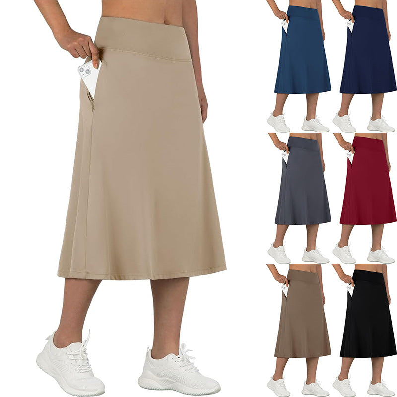Yoga Sport Maxirock mit Taschen